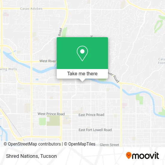 Shred Nations map