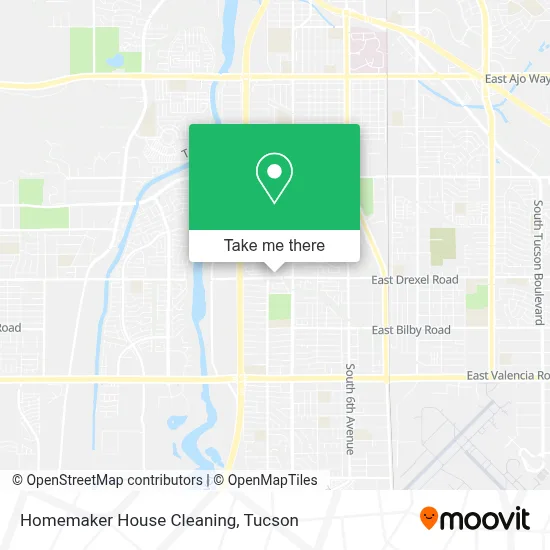 Homemaker House Cleaning map