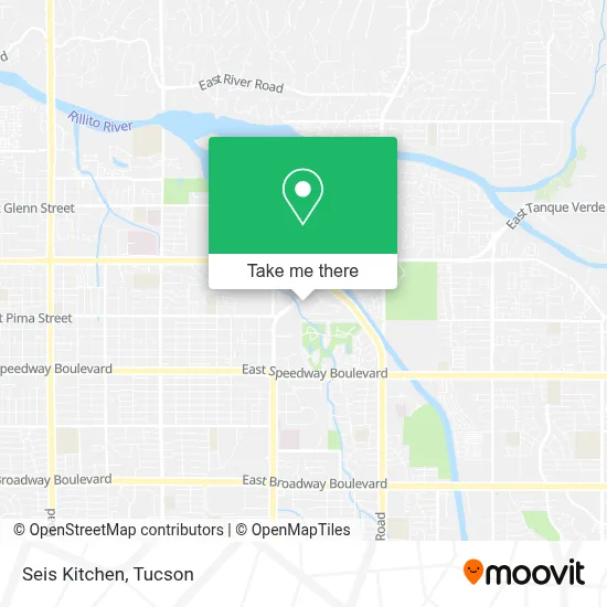 Seis Kitchen map