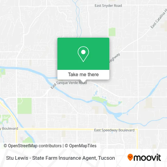 Stu Lewis - State Farm Insurance Agent map