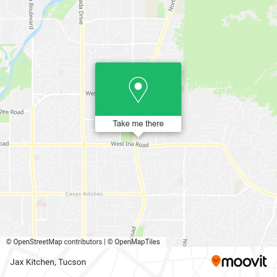 Jax Kitchen map