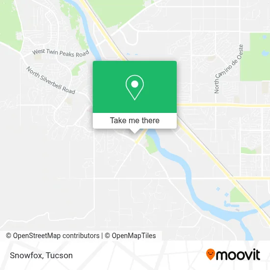 Snowfox map