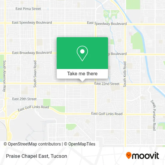Praise Chapel East map