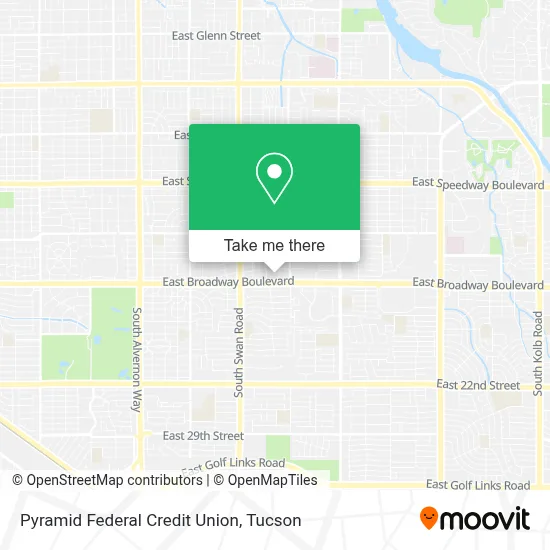 Pyramid Federal Credit Union map