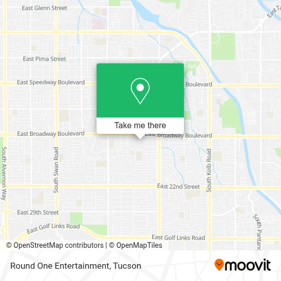 Round One Entertainment map