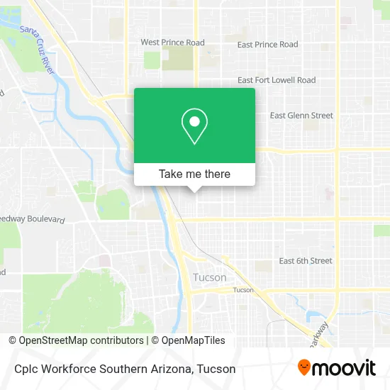 Cplc Workforce Southern Arizona map