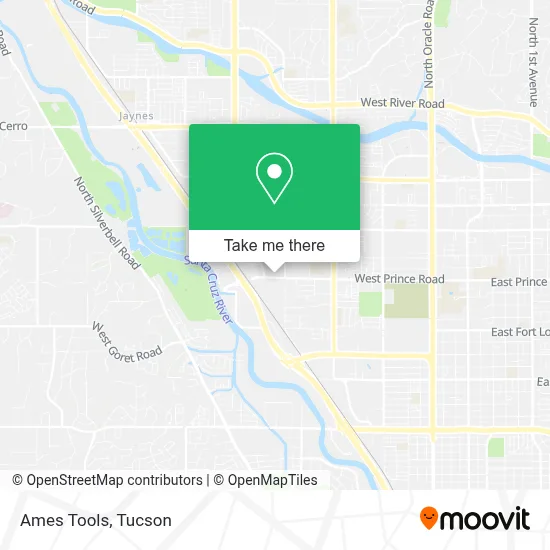 Ames Tools map