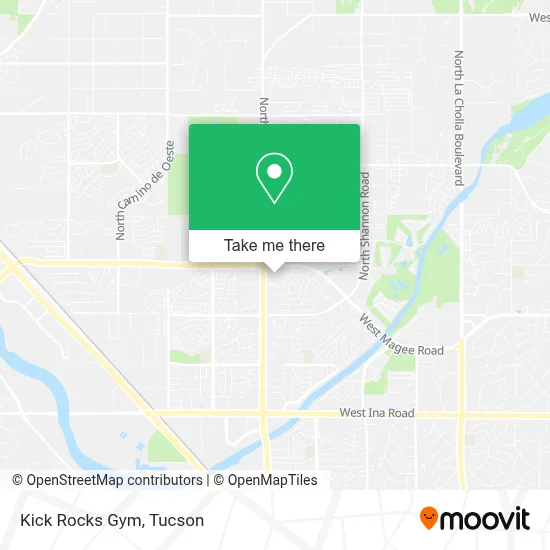 Kick Rocks Gym map