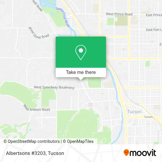 Albertsons #3203 map