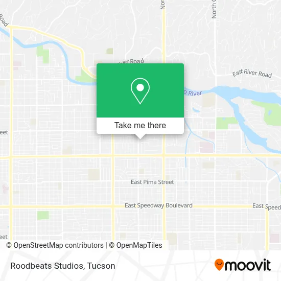 Roodbeats Studios map