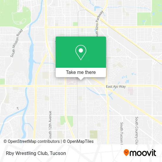 Rby Wrestling Club map