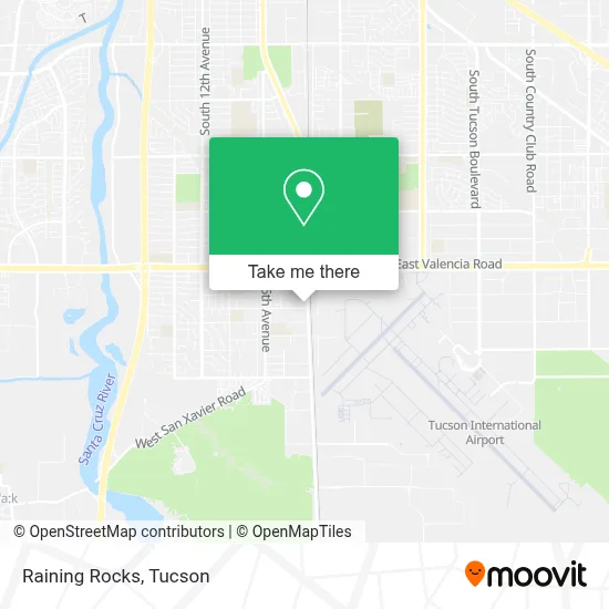 Raining Rocks map