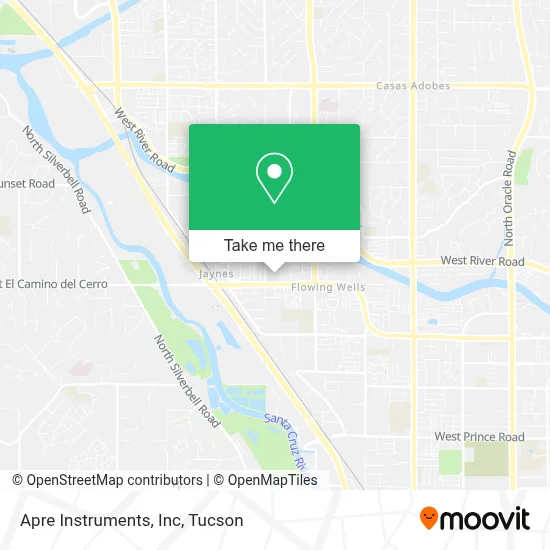 Apre Instruments, Inc map