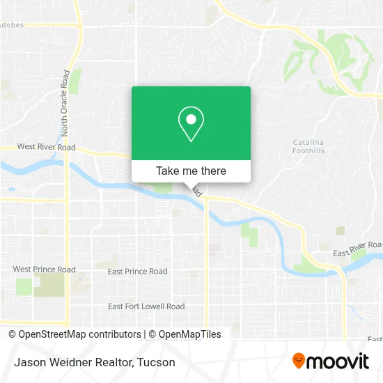 Jason Weidner Realtor map