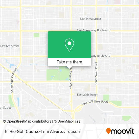 El Rio Golf Course-Trini Alvarez map