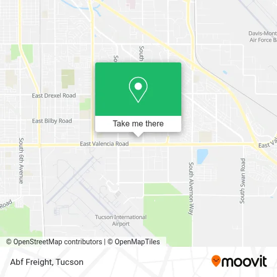 Abf Freight map
