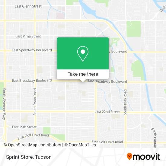 Sprint Store map