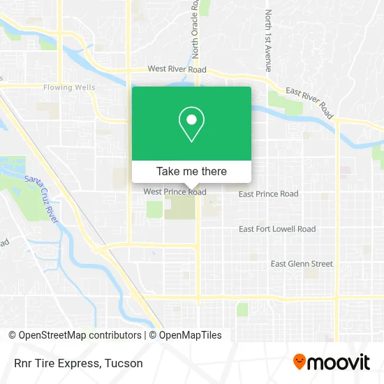 Rnr Tire Express map