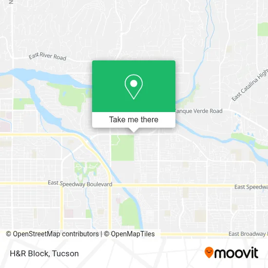 H&R Block map