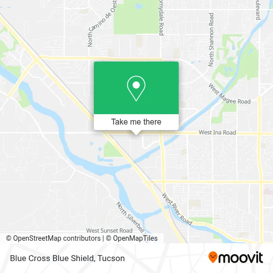 Blue Cross Blue Shield map