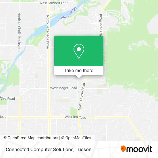 Connected Computer Solutions map
