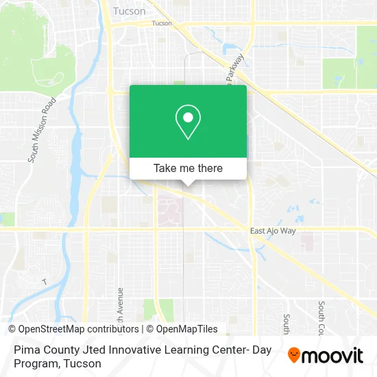 Pima County Jted Innovative Learning Center- Day Program map