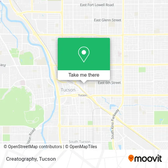 Creatography map