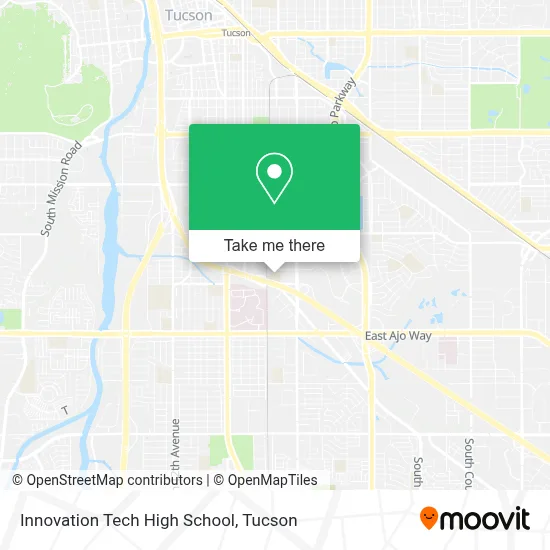 Innovation Tech High School map