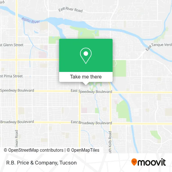 R.B. Price & Company map