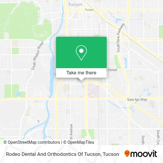Rodeo Dental And Orthodontics Of Tucson map