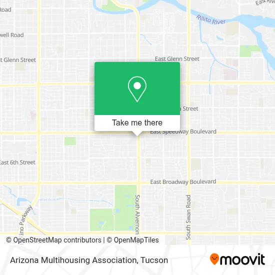 Arizona Multihousing Association map