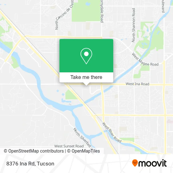 8376 Ina Rd map