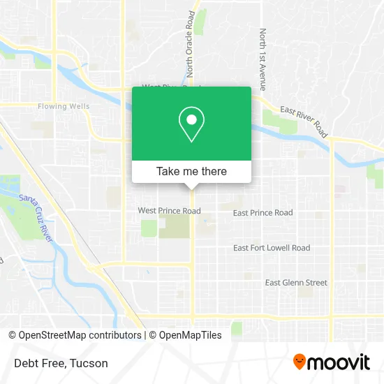 Debt Free map