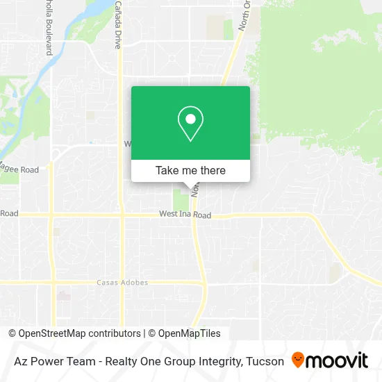 Az Power Team - Realty One Group Integrity map