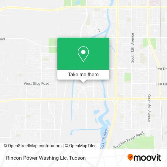Rincon Power Washing Llc map