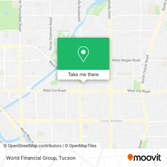 World Financial Group map