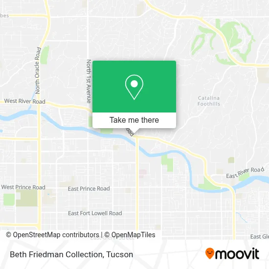 Beth Friedman Collection map