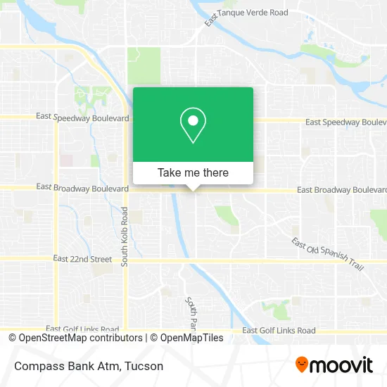 Compass Bank Atm map
