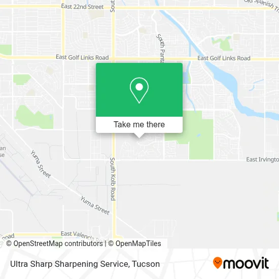 Ultra Sharp Sharpening Service map