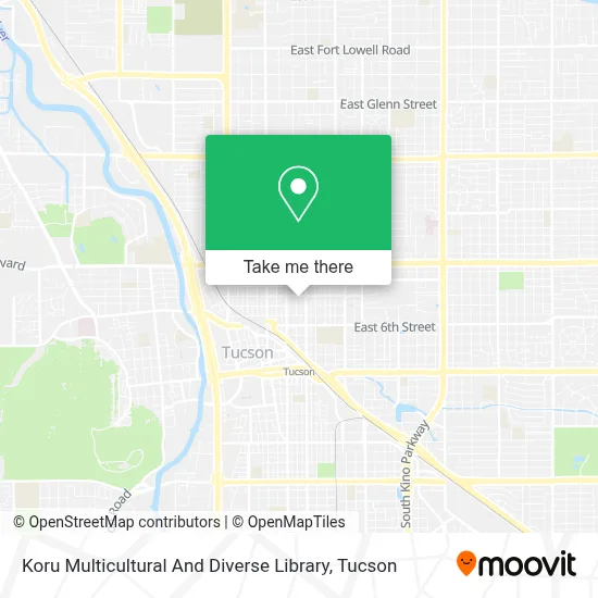 Koru Multicultural And Diverse Library map