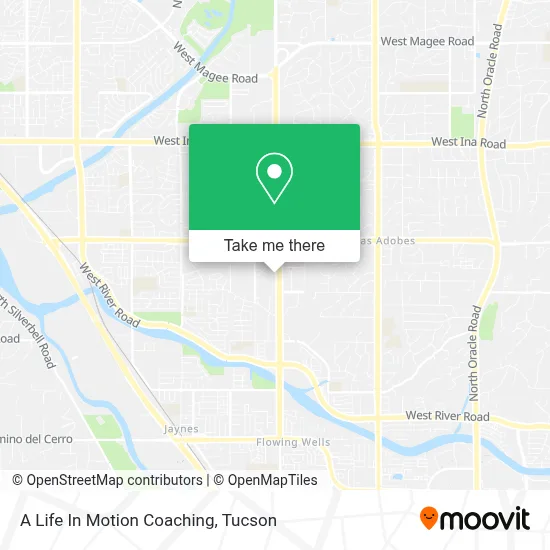 A Life In Motion Coaching map