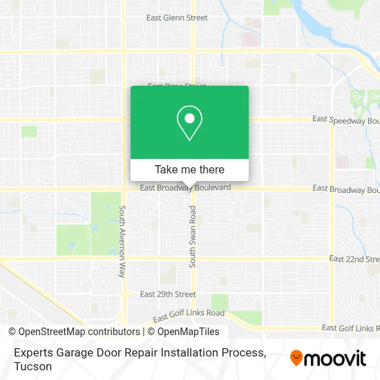 Experts Garage Door Repair Installation Process map