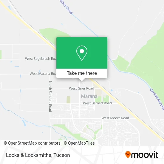 Locks & Locksmiths map
