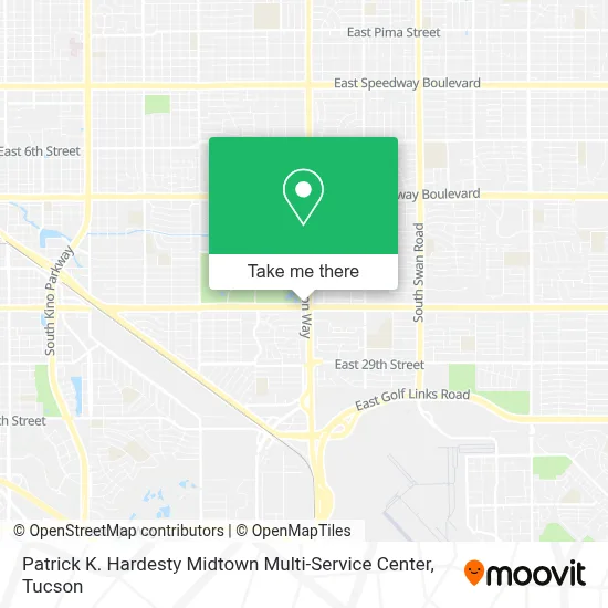 Patrick K. Hardesty Midtown Multi-Service Center map
