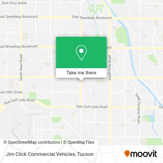 Jim Click Commercial Vehicles map