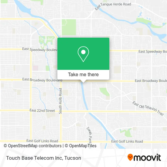 Touch Base Telecom Inc map