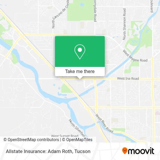 Allstate Insurance: Adam Roth map