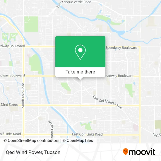 Qed Wind Power map