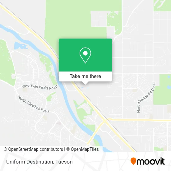 Uniform Destination map