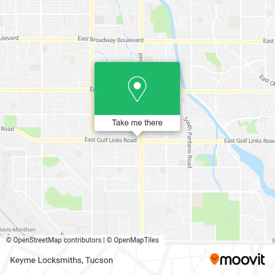 Keyme Locksmiths map
